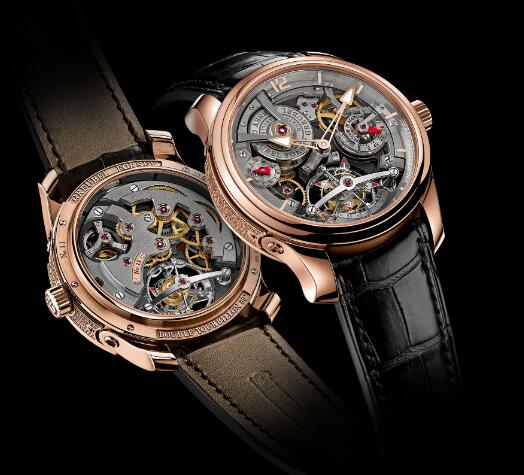 Replica Greubel Forsey Watch Double Tourbillon 30 Technique Red Gold Men